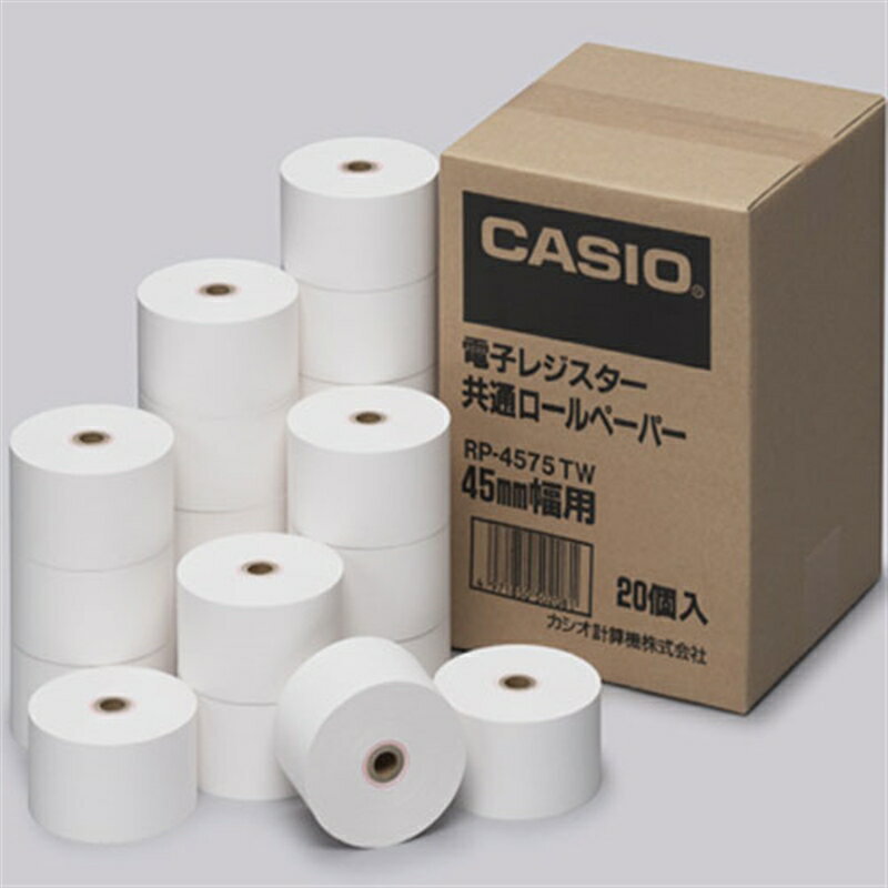 カシオ計算機 レジスター用紙 RP-4575TW