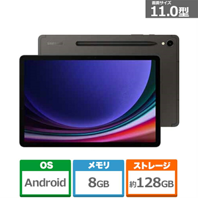 SAMSUNG（サムスン） Tab S9 SM-X710NZAAXJP Graphite