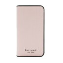 kate spade（ケイト スペード） iPhone 14 Pro ケース KSIPH-255-PLVMB Pale Vellum/Black Border