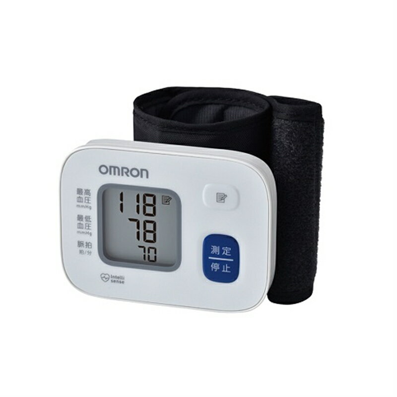 血圧計 オムロン 手首血圧計（単4アルカリ×2） HEM-6162