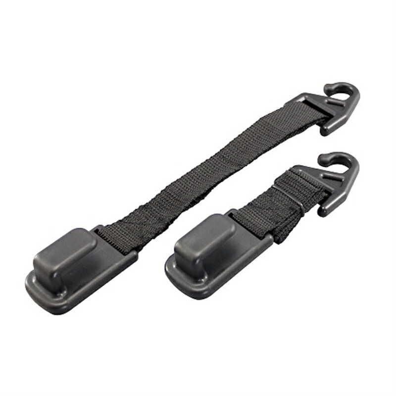 ヤック ヘッドレスト買い物フック　2個入り PZ-716 ブラック