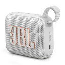JBL Bluetooth対応ポータブルスピーカー JBL GO 4 JBLGO4WHT ホワイト