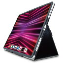 エレコム iPad Pro 12.9インチ 第6世代 ( 2022 ) 用 フラップケース ソフトレザー 2アングル 軽量 TB-A22PLPLFBK ブラック