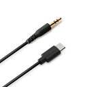 PGA USB-C オーディオケーブル 2m PG-CAUX20M01BK ブラック