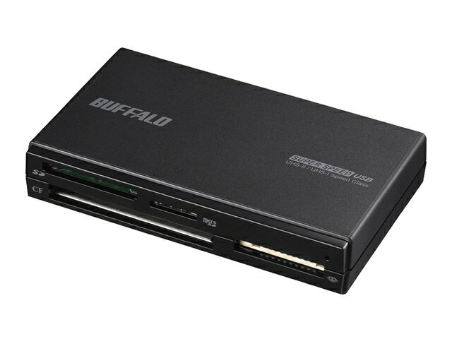 バッファロー（Buffalo） UHS－II対応 USB3．0マルチカードリーダー BSCR700U3BK ブラック