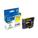ジット EPSON ICY75 イエロー対応 ジットリサイクルインクカートリッジ JIT-AE75Y イエロー