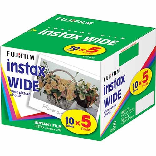 FUJIFILM(フジフイルム) インスタントフイルム INSTAX WIDE KR5 50枚パック