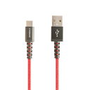 京ハヤ Type-Cケーブル 2m KKBD200CRD レッド