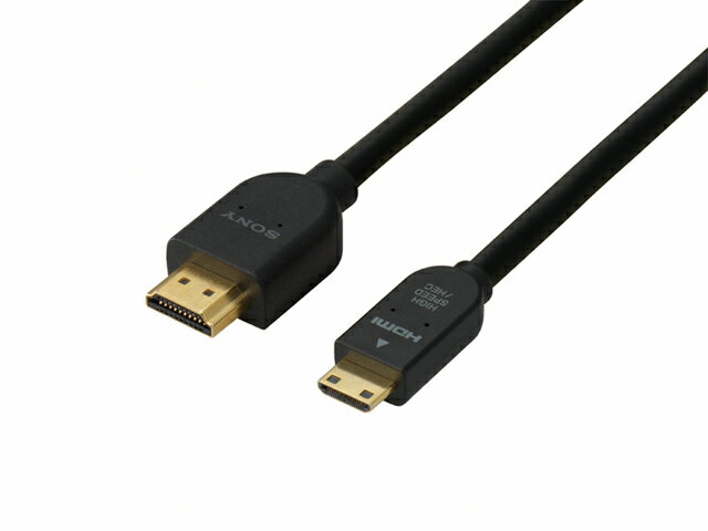 SONY（ソニー） ミニHDMI端子用接続ケーブル DLC-HEM30 ブラック