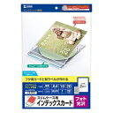 サンワサプライ フォト光沢スリムケースカード JP-INDGK4N