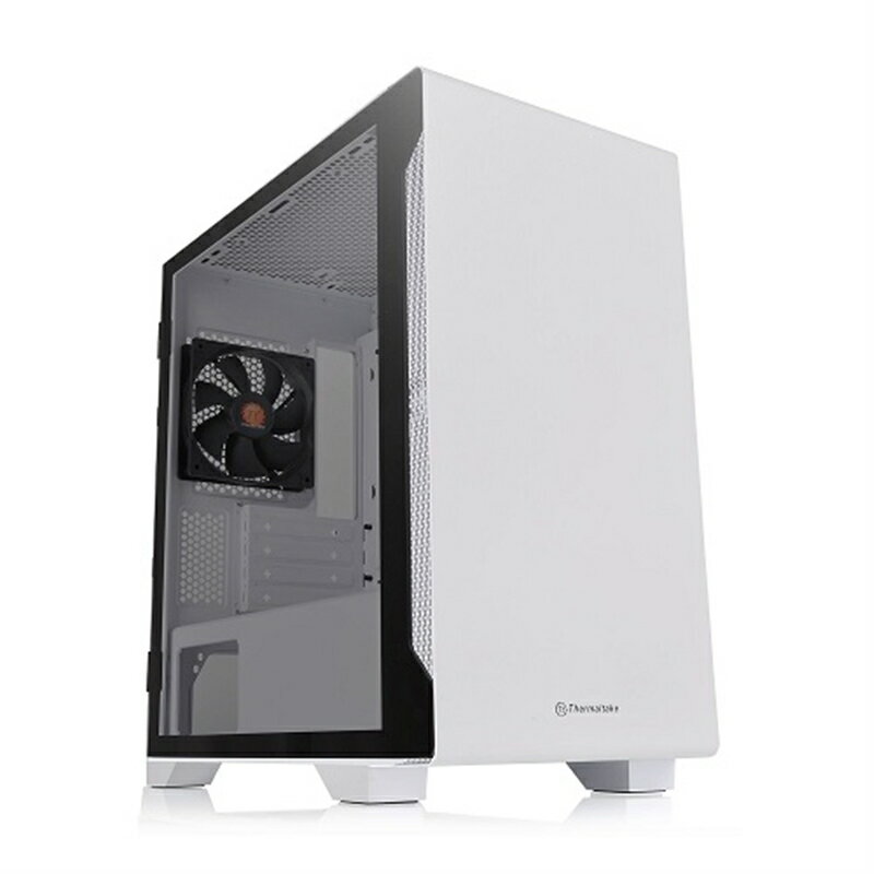 Thermaltake（サーマルテイク） ミニタワー型PCケース S100 TG Snow Edition CA-1Q9-00S6WN-00 ホワイト