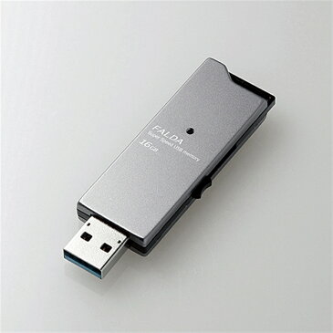 エレコム USBメモリ MF-DAU3016GBK ブラック　容量：16GB