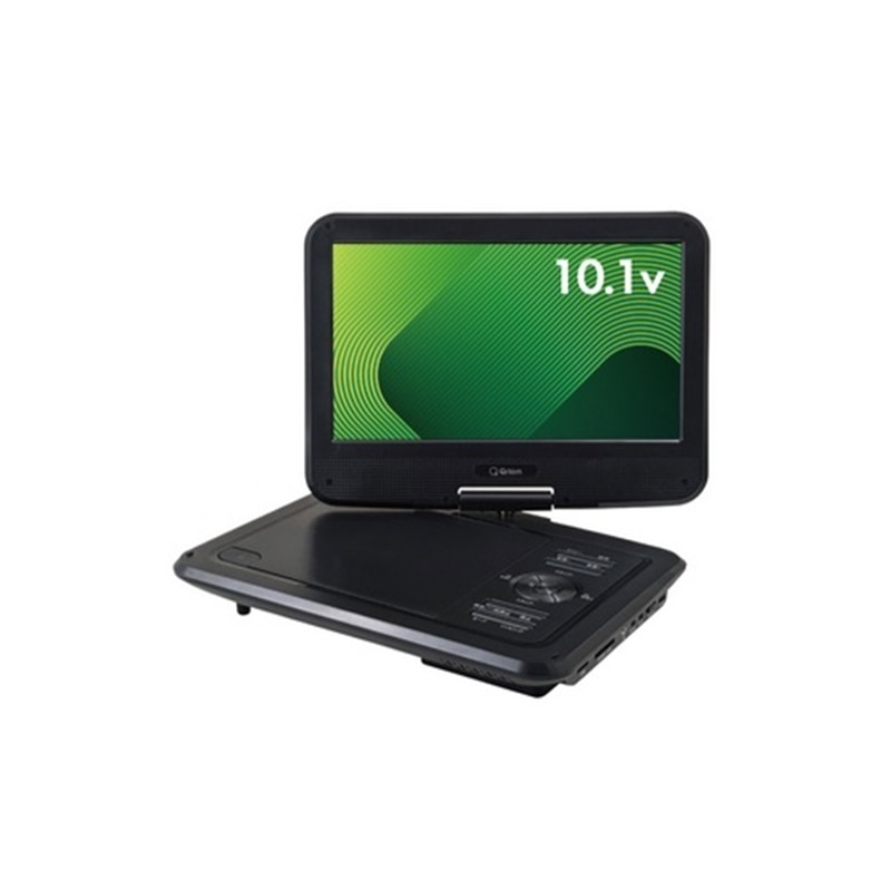 Qriom ポータブルDVDプレーヤー(10.1インチ) KPD-NC101(B) 画面サイズ:10.1v型