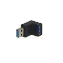 (アウトレット)カモン 直角変換アダプタ USB（3．0） Aタイプ（オス／メス） 3AA-MFA