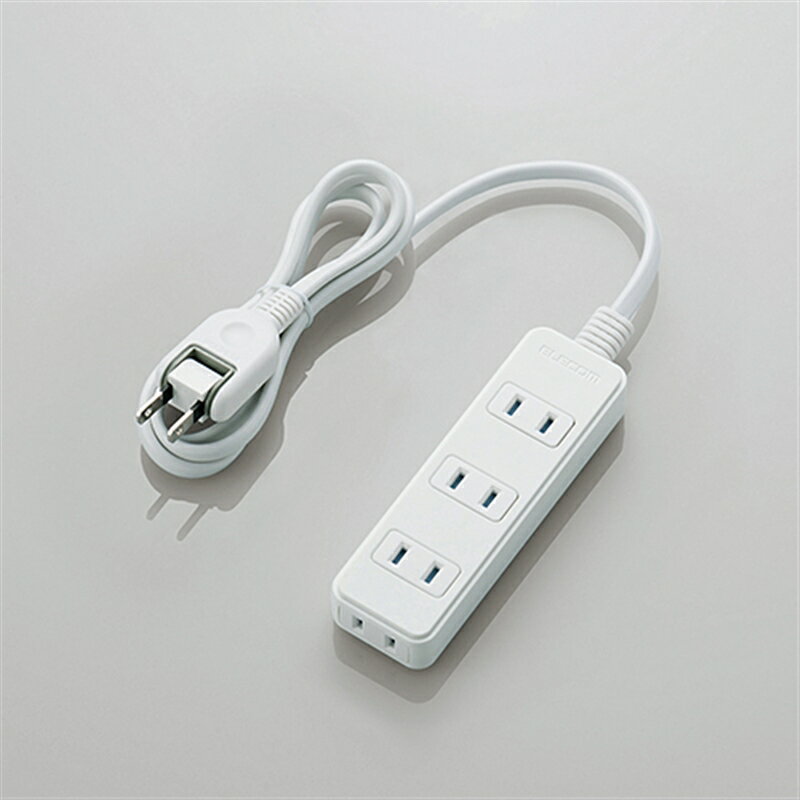 エレコム 雷ガード／4個口／1m T-KST02-22410WH ホワイト