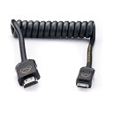 ATOMOS(アトモス) 4K対応 HDMIケーブル ATOMFLEX PRO HDMI COILED CABLE ATOM4K60C3 (Mini to Fu...