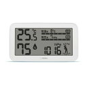 dretec(ドリテック) 気圧がわかる温湿度計 O-707WT ホワイト系