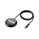 エレコム 2WayマグネットQi2規格対応ワイヤレス充電器(15W・卓上) W-MA06BK ブラック(2)