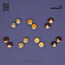 TinyTAN ラバーピンバッチ (Dynamite) Rubber pin badge RM Jin SUGA j-hope Jimin V JungKook ソロモン商事
