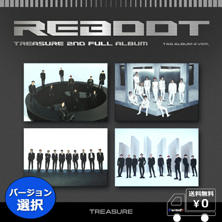 С  TREASURE 2ND FULL ALBUM [REBOOT] YG TAG ALBUM ̵ Х YG ȥ쥸㡼