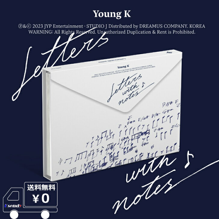 Young K DAY6 Letters with notes 送料無料 アルバム