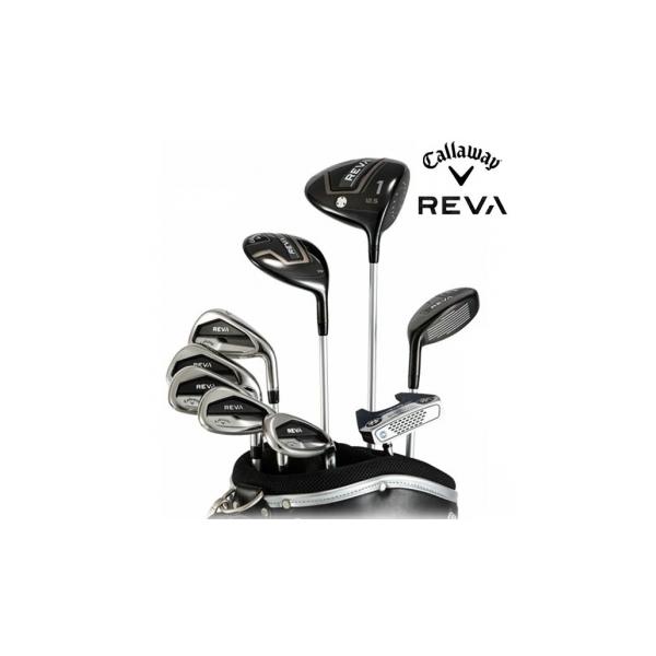 ★新品★ Callaway REVA BLACK レディース パッケージ 9本セット (L) レバ ブラック PACKAGE SET 女性用