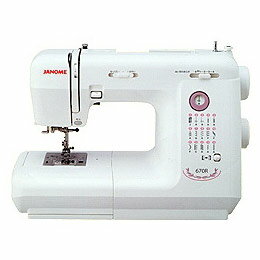 【納期約1ヶ月以上】【お一人様1台まで】ジャノメ 電子ミシン 670R 47374901