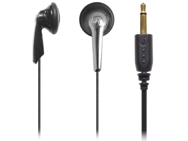 【納期約7～10日】DME-35 ブラック [audio-technica オーディオテクニカ] モノラルイヤホン（テレビ用） DME35