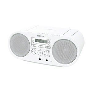 【納期約7～10日】【お一人様1点まで】ZS-S40(W)ホワイト [SONY ソニー] CDラジオ ZSS40W