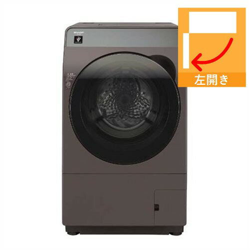 【納期約2週間】【配送設置商品】【推奨品】シャープ ES-K10B ドラム式洗濯乾燥機 (洗濯10.0kg・乾燥6.0kg・左開き) …