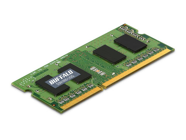 【納期約3週間】D3N1600-LX2G [BUFFALO バッファロー] PC3L-12800 204ピン DDR3 SDRAM S.O.DIMM 2GB