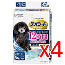 【納期約3週間】(659878)×4 ユニ・チャーム デオシートPremium12時間超消臭&超吸収レギュラー 84枚 ×4 デオシートプレR84マイ