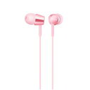 【納期約2週間】SONY ソニー MDR-EX155AP-P マイク&コントローラー搭載 ダイナミック密閉型カナルイヤホン ライトピンク