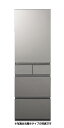 【納期約2週間】【配送設置商品】Panasonic パナソニック NR-E41RY2L-S 410L 5ドア冷蔵庫 左開きタイプ(シルバー)NRE41RY2「3...