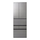 【納期約2週間】【配送設置商品】【推奨品】東芝 冷蔵庫 551L 観音開き 6ドア 幅68.5cm 摘みたて野菜室 上質冷凍 ミストチャージ ベジータ GR-Y550FZ グレー系 2025年製 GRY550FZ「500L〜」(2)