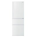 【納期約2週間】【配送設置商品】東芝 GR-W36SC(WU) 3ドア冷凍冷蔵庫 (356L・右開き) マットホワイト GRW36SC「300L〜499L」