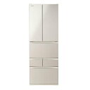 【納期約2週間】【配送設置商品】東芝 GR-Y510FH(EC) 冷蔵庫 6ドア冷凍冷蔵庫 (509L・フレンチドア) サテンゴールド GRY510FH「500L~」