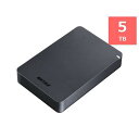 【在庫あり翌営業日発送OK A-5】バッファロー BUFFALO HD-PGF5.0U3-GBKA ポータブル外付けHDD 5TB ブラック HDPGF5.0U3GBKA(2)