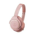 【納期約7〜10日】audio-technica オーディオテクニカ ATH-SR30BT-PK Bluetooth対応 ダイナミック密閉型ヘッドホン(ピンク)(2)