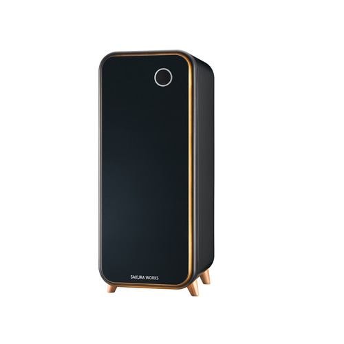 【納期約4週間】【配送設置商品】さくら製作所 BSJ15-BK FROSTY パーシャル冷蔵庫 ( 48L・右開き) ブラック BSJ15「～299L」