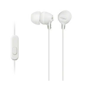 【納期約1ヶ月以上】SONY ソニー MDR-EX15AP W 密閉型インナーイヤーレシーバー MDREX15APW