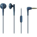【納期約7~10日】【お一人様3点まで】audio-technica オーディオテクニカ ATH-C200iS-BL スマートフォン用 インナーイヤーヘッドホン ブルー ATHC200ISBL