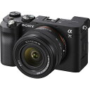 【納期約3週間】【代引き不可】ILCE-7CL-B SONY ソニー フルサイズミラーレス一眼カメラ α7C ズームレンズキット ブラック ILCE7CLB