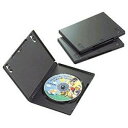 【納期約7〜10日】【お一人様1点まで】CCD-DVD01BK DVDトールケース(1枚組収納×3枚・ブラック) CCDDVD01(2)