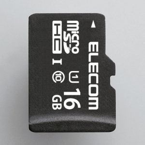 【納期約2週間】【お一人様1点まで】ELECOM エレコム MF-DMR016GUL microSDHCメモリカード(UHS-I対応) 16GB MFDMR016GUL