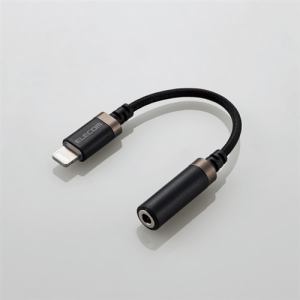 【納期約7〜10日】【お一人様3点まで】ELECOM エレコム MPA-L35S01BK Lightning-φ3.5mmステレオミニジャック変換ケーブル(高耐久) ブラック 【納期約7〜10日】【お一人様3点まで】ELECOM エレコム MPA-L35S01BK Lightning-φ3.5mmステレオミニジャック変換ケーブル(高耐久) ブラック