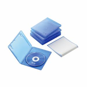 【納期約2週間】【お一人様1点まで】ELECOM エレコム CCD-BLU105CBU Blu-rayディスクケース(1枚収納タ..