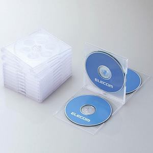 【納期約2週間】【お一人様1点まで】ELECOM エレコム CCD-JSCNQ5CR Blu-ray DVD CDケース(標準 PS 4枚..
