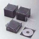 【納期約7〜10日】【お一人様1点まで】ELECOM エレコム CCD-JSCS50CBK Blu-ray DVD CDケース(スリム PS 1枚収納) クリアブラック(2)