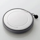【納期約7〜10日】【お一人様1点まで】ELECOM エレコム CCD-H12WH CD/DVDファスナーケース 12枚収納 ホワイト CCDH12WH(2)